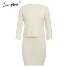 Load image into Gallery viewer, knitted slim sweater