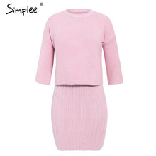 Load image into Gallery viewer, knitted slim sweater