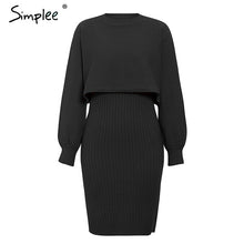 Load image into Gallery viewer, knitted slim sweater