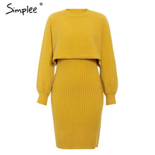 Load image into Gallery viewer, knitted slim sweater